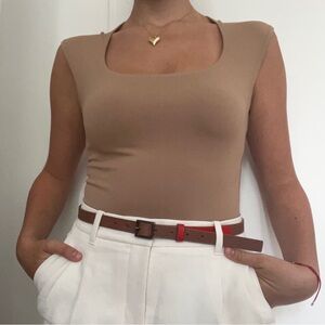 Tan Express Contour Bodysuit